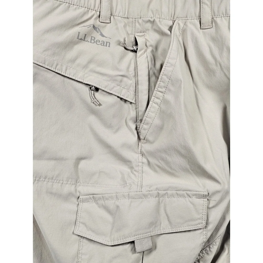 L.L.Bean Cargo Hiking Shorts Mens Large 9